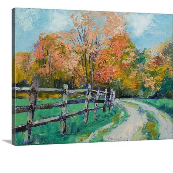 Other - Old Country Road by Michael Creese Print 20″ x 16″